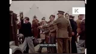 WWII British Army Training Camp Arrivals, Home Movies 2K