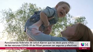 Funcionarios federales de salud dijeron que las dosis para niños de COVID-19 es seguras y efectivas.