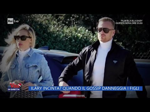 Ilary incinta? Quando il gossip danneggia i figli - La vita in diretta 13/12/2023