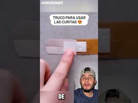 Esta es la forma correcta de poner las curitas en los dedos cortados😱