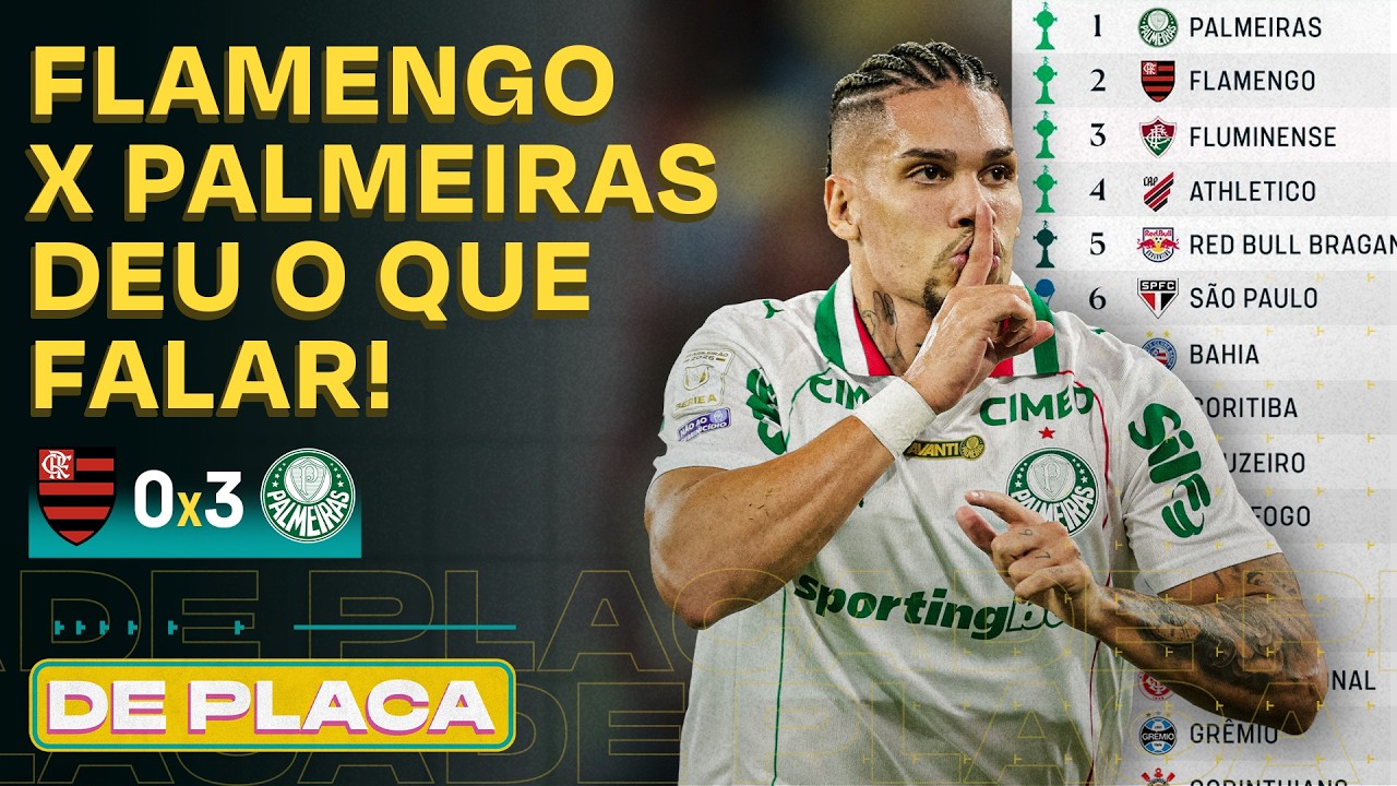 TUDO SOBRE A RODADA DO BRASILEIRÃO! CORINTHIANS VENCE, PALMEIRAS LÍDER E VASCO MAL |De Placa 25/5/26