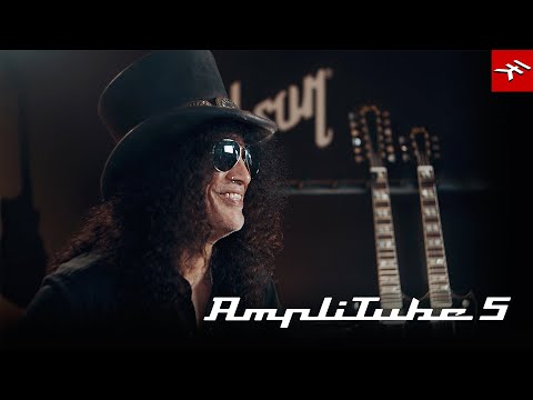 Slash on using AmpliTube 5 and the official Slash gear for writing, demoing, recording