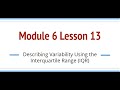 Understanding Interquartile Range Concepts