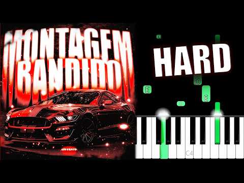 Montagem Bandido ▶ HARD Piano Tutorial