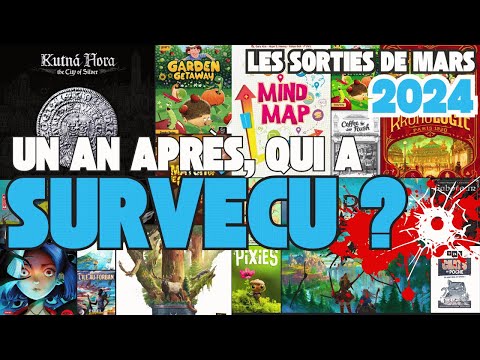 MARS 2024 : Quels jeux sont toujours là en 2025 ?