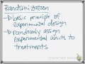 Experimental Design Principles and Practices