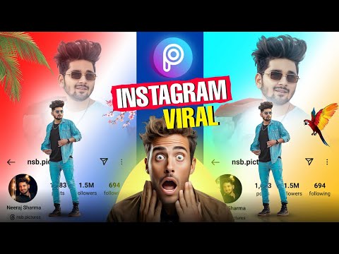 PicsArt Dual Photo Editing Tutorial | Instagram Viral Creative Photo Editing | Latest Editing Tips