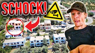 ABBRUCH! WIR SIND NICHT ALLEINE in verlassenem GEISTERHOTEL im URLAUBSPARADIES!