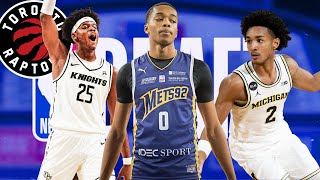 3 REALISTIC Players For The Raptors At 13