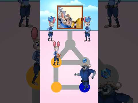 Maze Challenge: Help Judy Hopps Puzzle The Picture #zootopia2