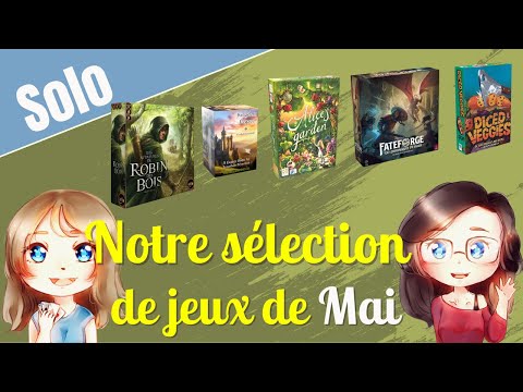 Notre sélection meilleurs jeux SOLO de Mai
