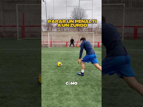 Parar un penalti a un zurdo #futbol #porteros #arqueros