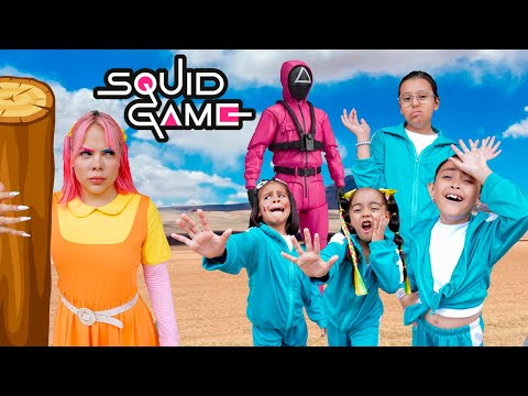 LAS MINI INFLUENCERS JUGARON LOS JUEGOS DEL CALAMAR! 😱👧🏻🔥 *¿Quién sobrevivirá al final?*