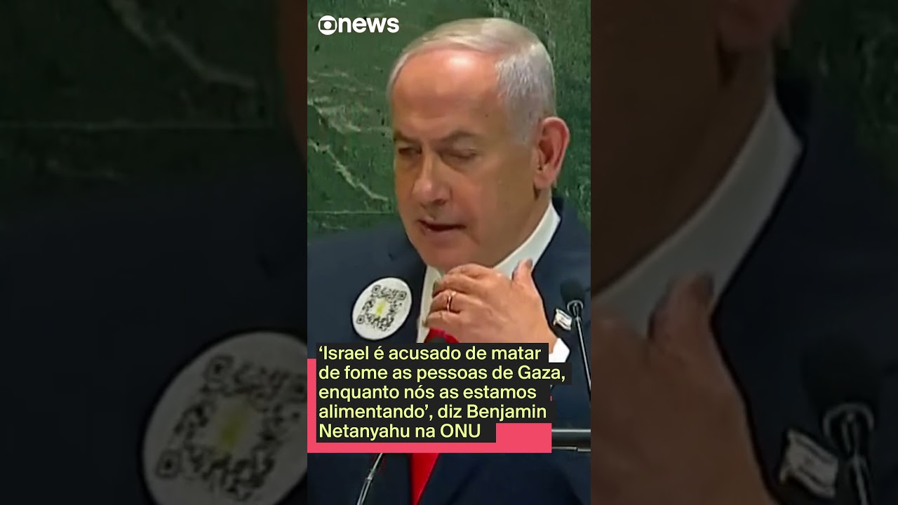 Netanyahu diz que alimenta pessoas em Gaza