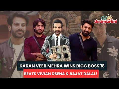 Karan Veer Mehra Wins Bigg Boss 18 | A Grand Finale Full of Surprises