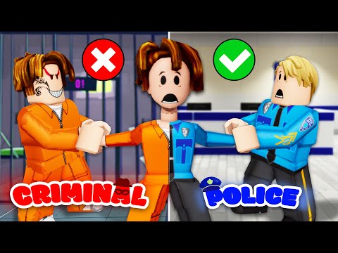 ROBLOX Brookhaven 🏡RP - FUNNY MOMENTS: Peter's Path to Being a Police Officer | Roblox Idol