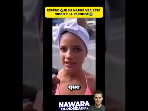 Espero que su madre vea este video y la perdoné.