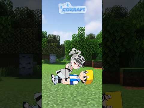 SKELETON DI COKRAFT AGAK LAEN😱😱 #minecraft #minecraftanimation