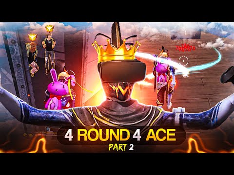 CS Ranked Full Gameplay 🔥😱 4 ROUND ACE ? 💀 PART TWO 😈 Garena Free Fire