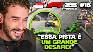 DISPUTA ACIRRADA CONTRA O SAINZ NO GP DE SINGAPURA! | CARREIRA EM DUPLA F1 25 - T2 EP 16
