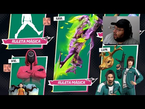 Nueva Agenda Semanal de FREE FIRE - El Juego del Clamar, Escopeta Evolutiva, Ruletas, Recarga y Más!