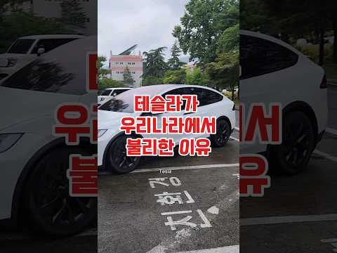 테슬라가 우리나라에서 불리한 이유[ Why Tesla is at a disadvantage in South Korea]#shorts