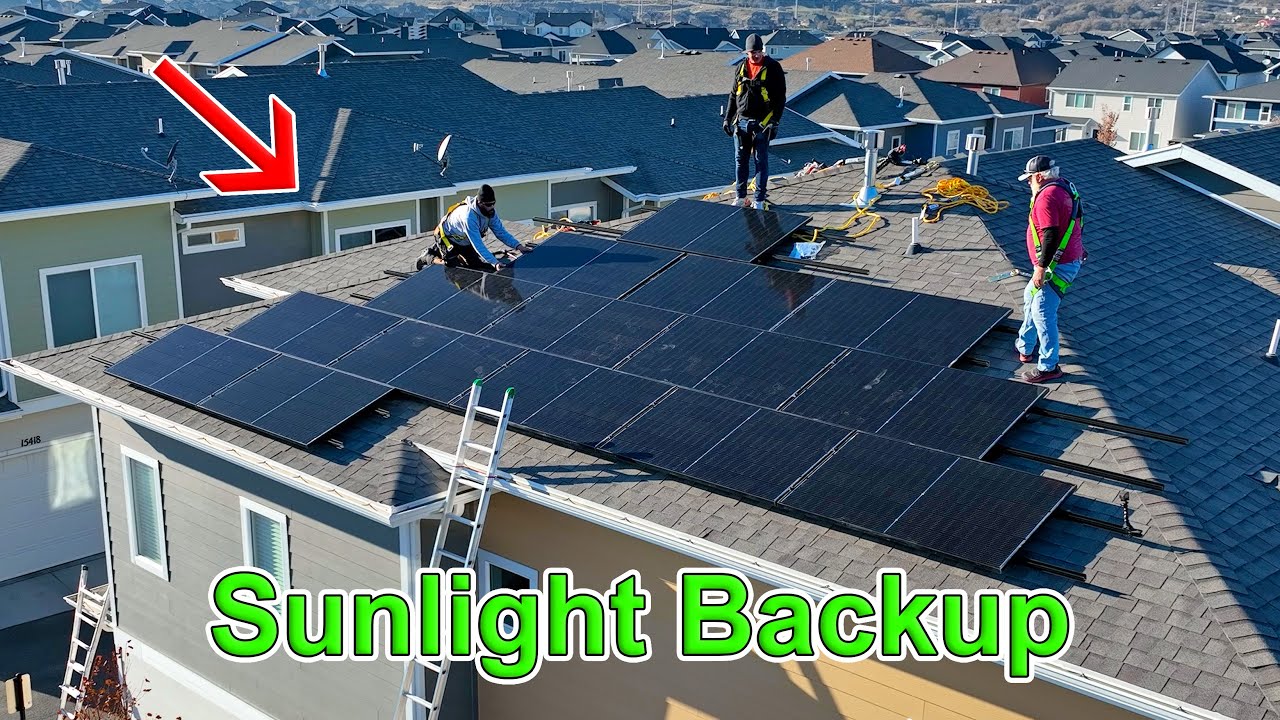 How to go OFF GRID in the CITY! – What is a ‘Sunlight Backup’?