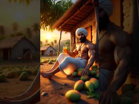 किसान आम का जूस पिया है 😨..#shortsfeed #aicartoon #viralvideos