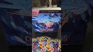 Chaos rising elite trainer box 13 booster packs