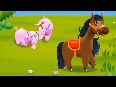 Horse 🐴 - Interesting Facts About Animals - Kids Farm Game