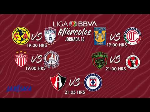 🏟️⚽ Arranca la jornada 16 de Liga MX. Puebla no juega en esta ocasión