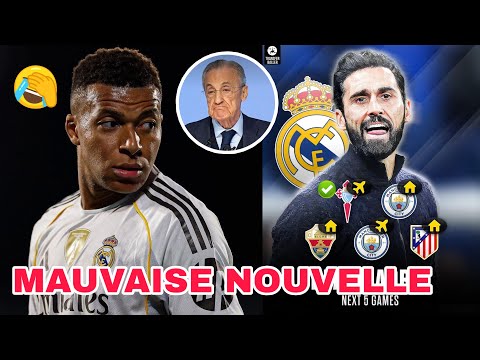 UNE AUTRE BLESSÉ AU REAL MADRID, il ne jouera pas face à Manchester City : Fabregas annonce pourquoi