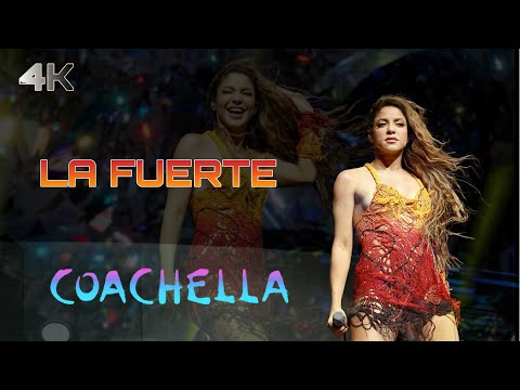 Bizarrap & Shakira - La Fuerte (Live at Coachella 2024) [4K Remastered]