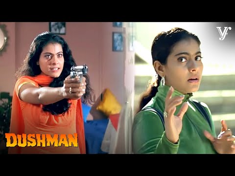 Ashutosh Rana Vs Kajol | Kajol Dushman Movie | MAA Jaisi Strong Kajol Ki Damdaar Performance