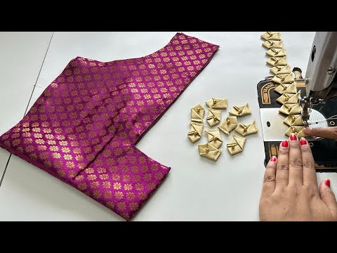 Super Blouse Designs | Blouse Design | Cutting And Stitching Back Neck Blouse Design | Blouse 2025