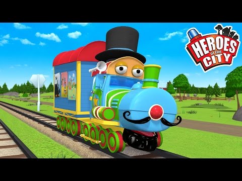 Wrong Side of the Tracks - Heroes of the City - Season 2 - EP#03 | Car Cartoons | Car Cartoons