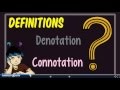 Understanding Connotation and Figurative Language