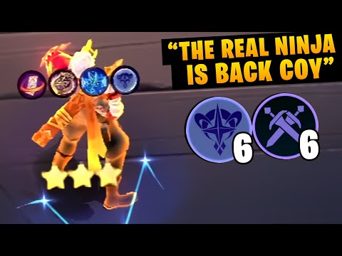 BANG NINJA IS BACK OY!! AUTO SRASET-SRASET!!  - Magic Chess Gogo