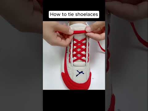 How to tie shoelaces#lfie #lifetips #lifehacks