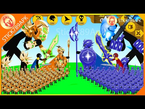 STICK FIGURE GRIFFON SAVAGE XIPHOS VS FINAL BOSS ICE XIPHOS | Stick War Legacy Mod | Stick789Apk