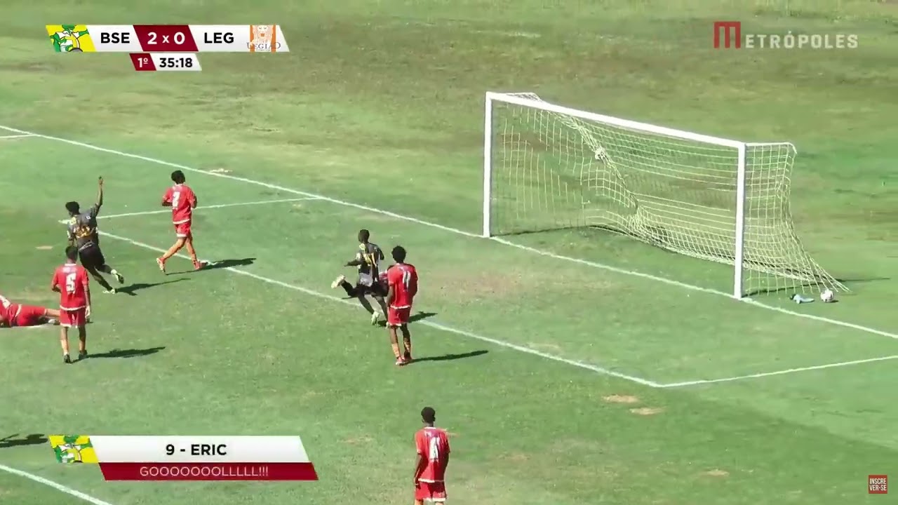 Brasiliense domina e goleia Legião por 4 x 0 pelo Candangão Sub-20