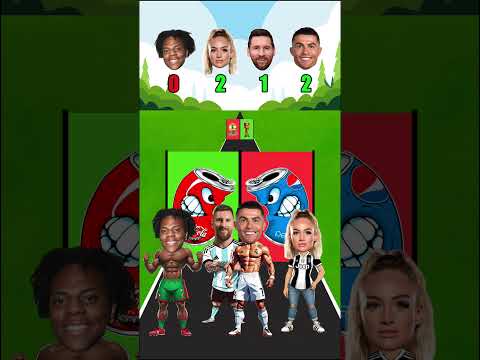 Who is the Best? ⚽️🤫 Ronaldo vs Messi vs Speed vs Lehmann