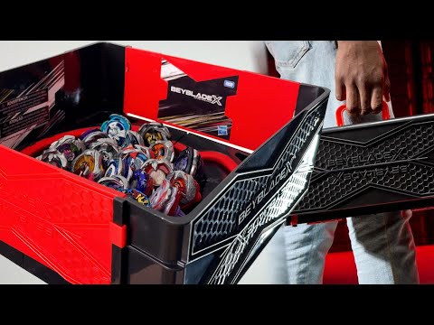 This Portable Stadium Is REALLY UNDERRATED!...Beyblade X Marathon Battle in CLASH & CARRY Beystadium