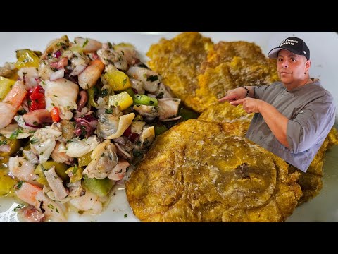 ENSALADA DE CAMARONES,ALMEJAS Y CALAMARES