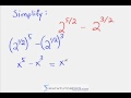 Understanding Fractional Exponents and Simplification