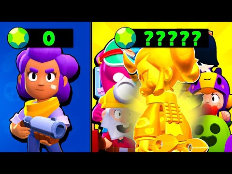 Conseguí TODOS LOS BRAWLERS... y Me Costó $______