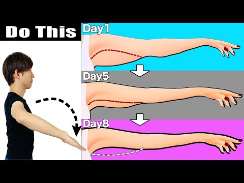 正月に絶対やって！二の腕やせストレッチ【肩こりも解消】