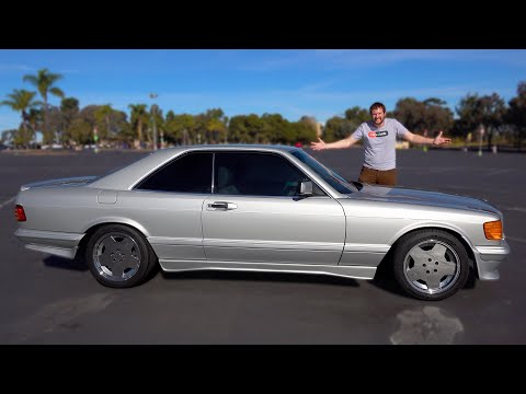 Rare 1984 Mercedes-Benz 500 SEC Review: Low Mileage & AMG Upgrades