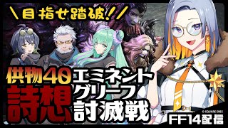 【FF14】詩想エミネントグリーフQ40攻略 Day3【ピルグリム・トラバース】