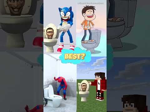 Spider-man - Ha ha ha ๐
skibidi toilet ๐ฝ - what is the best ??? #spiderman #shorts #skibiditoilet
